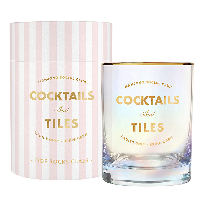 Rocks Glass-Cocktails and Tiles
