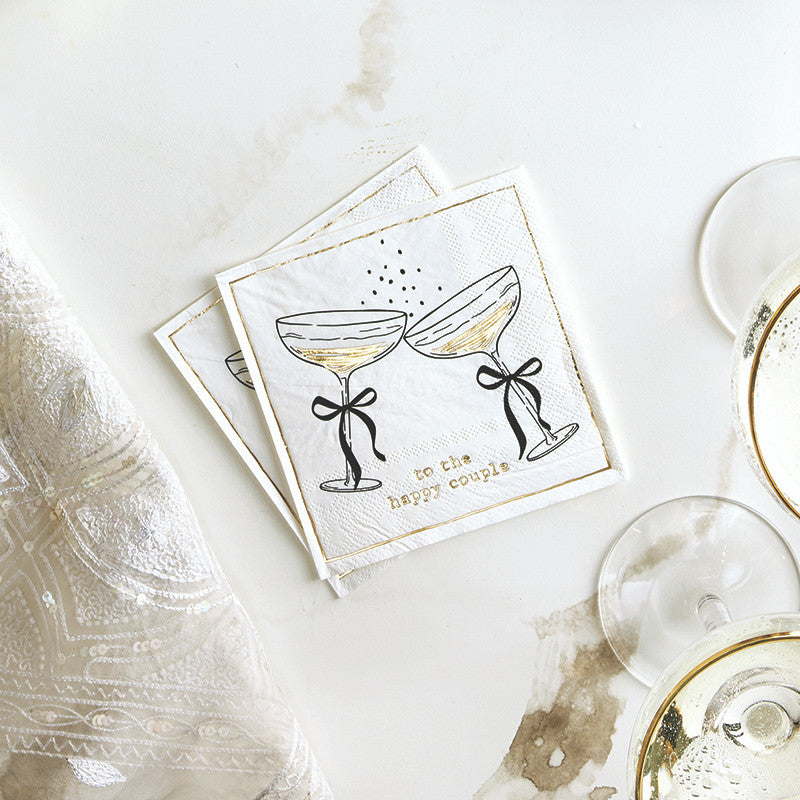 Paper napkin-Happy Couple