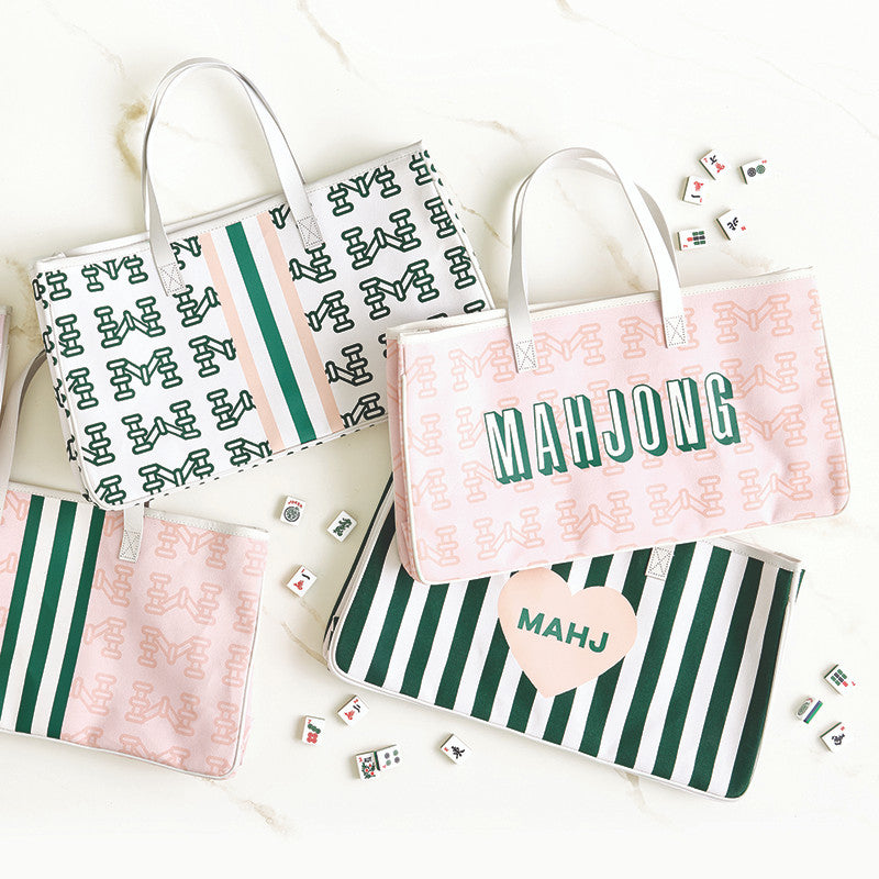 Canvas tote-Mahj Heart