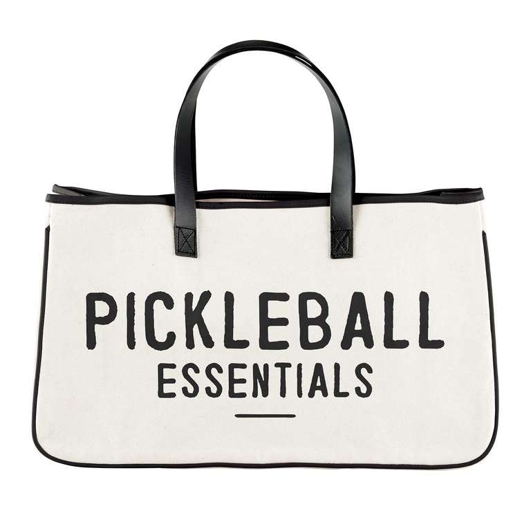 Canvas Tote-Pickleball Essentials