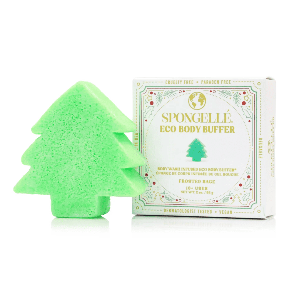 Eco Holiday Tree Body Buffer - Frosted Sage