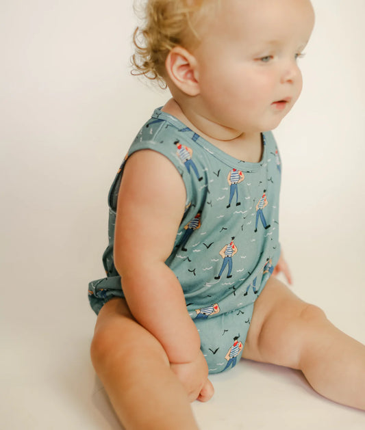 Dear Georgie Pirate Baby Romper 18 months