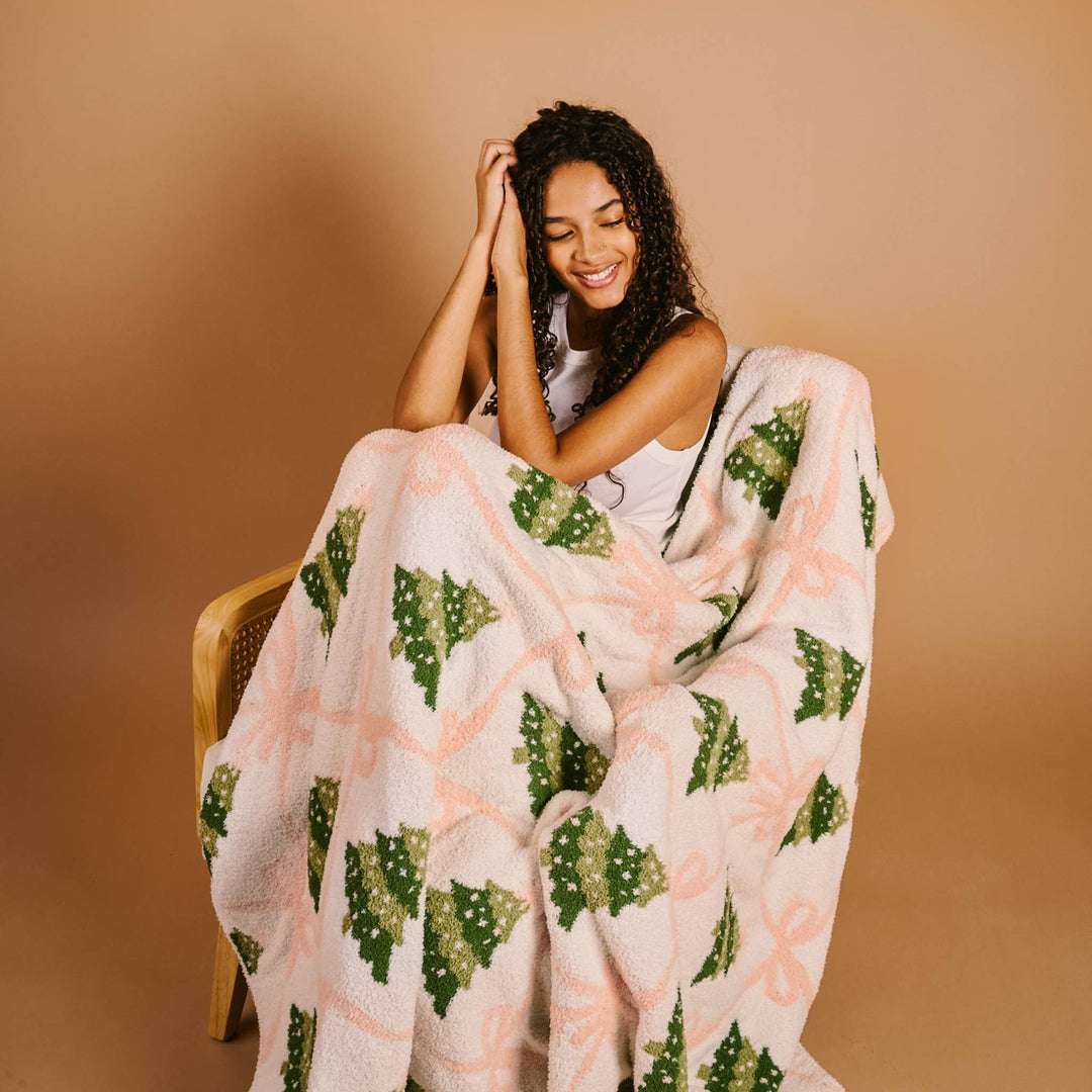 Luxe Blanket - Twinkling Trees