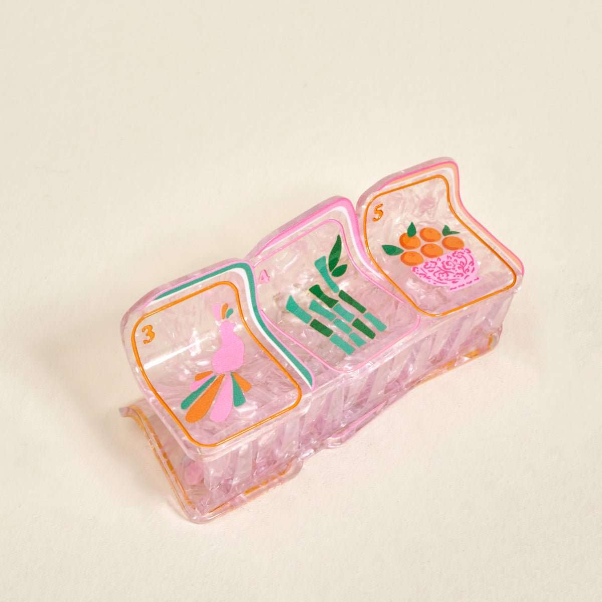 Claw Clip - Mahjong Tiles