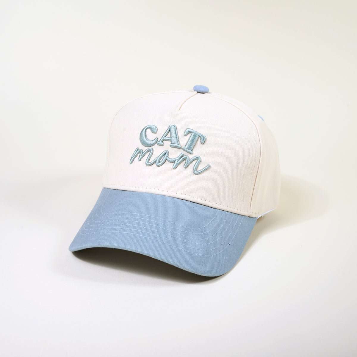 Canvas Hat - Cat Mom