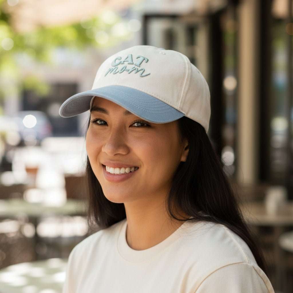 Canvas Hat - Cat Mom