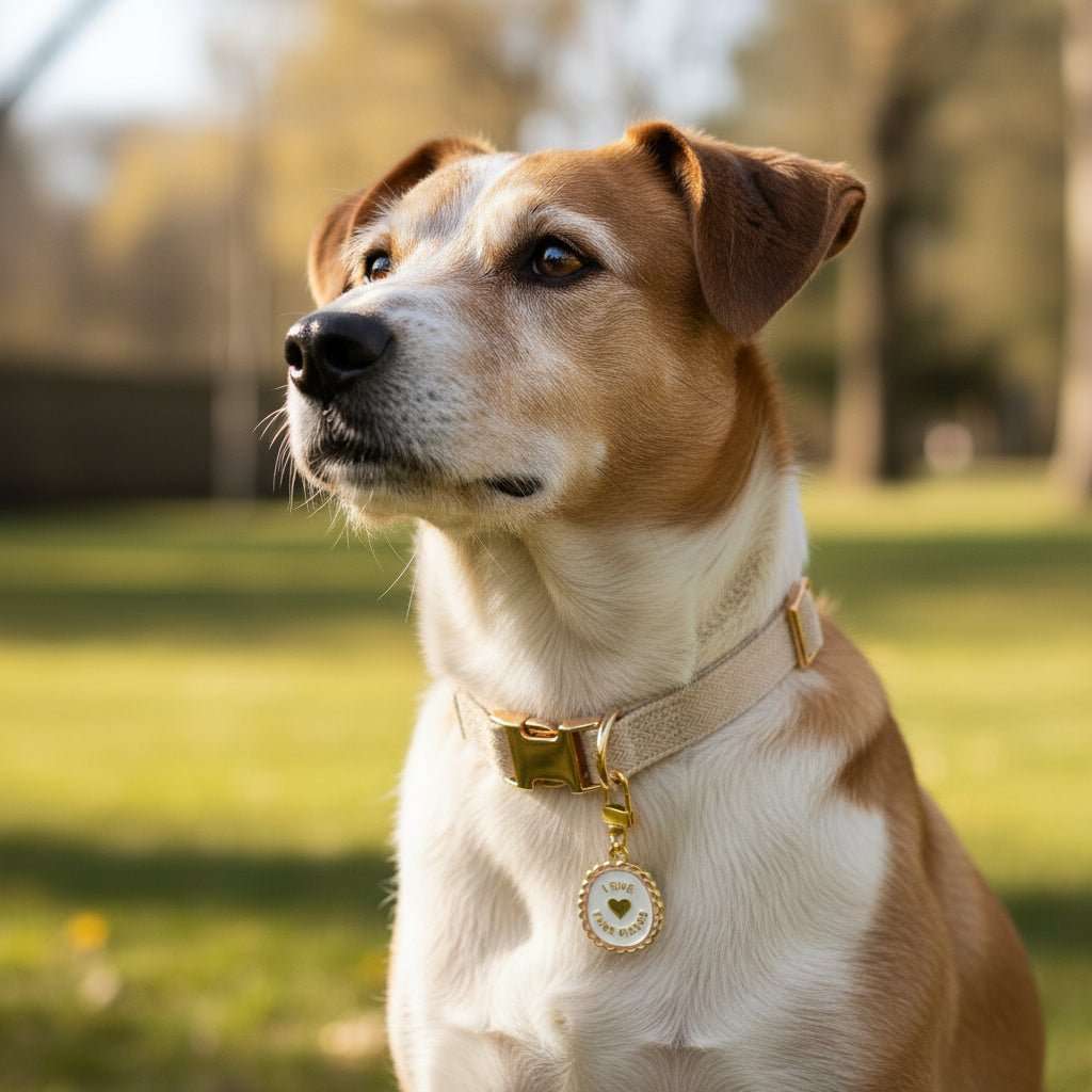 Pet Collar Charm - Free Kisses