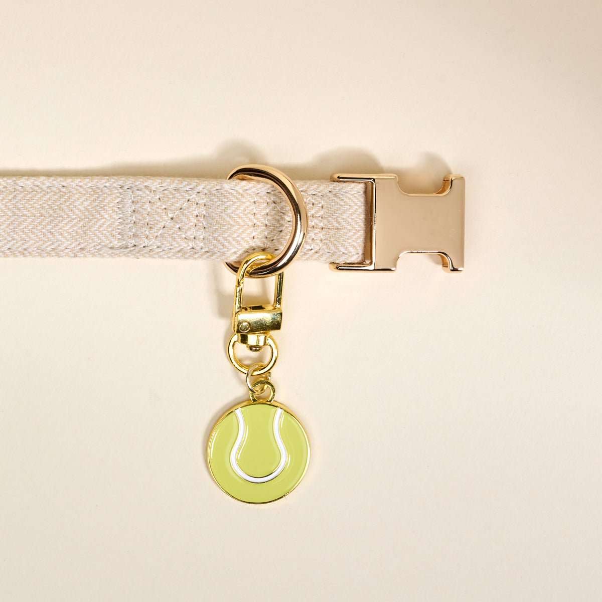 Pet Collar Charm - Tennis Ball