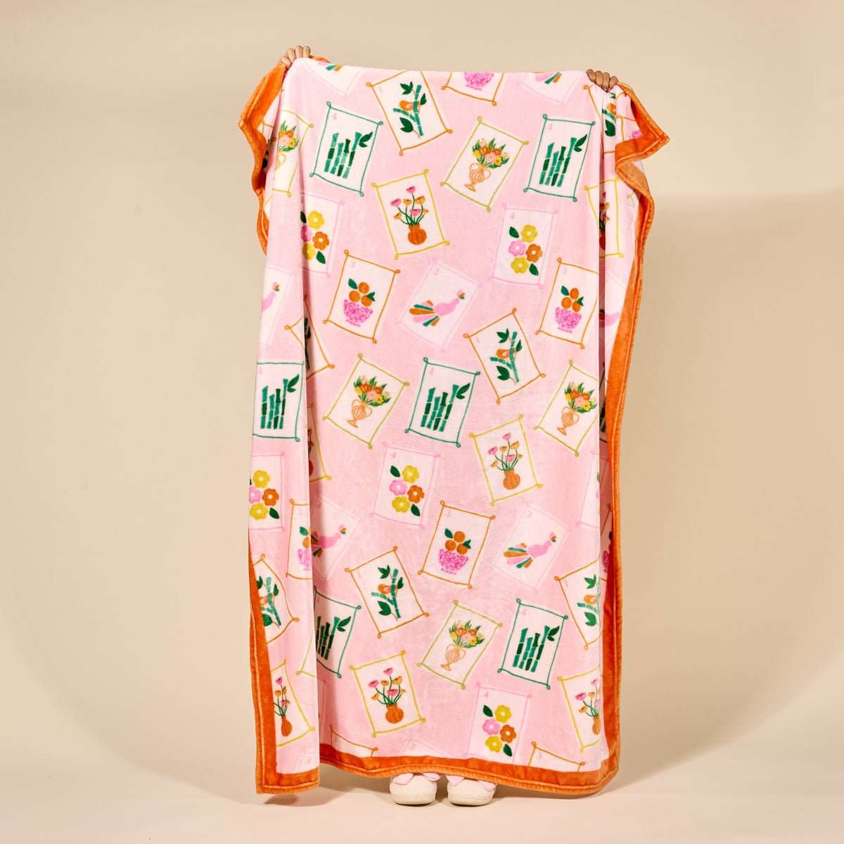 Plush Blanket - It's Mahj Time