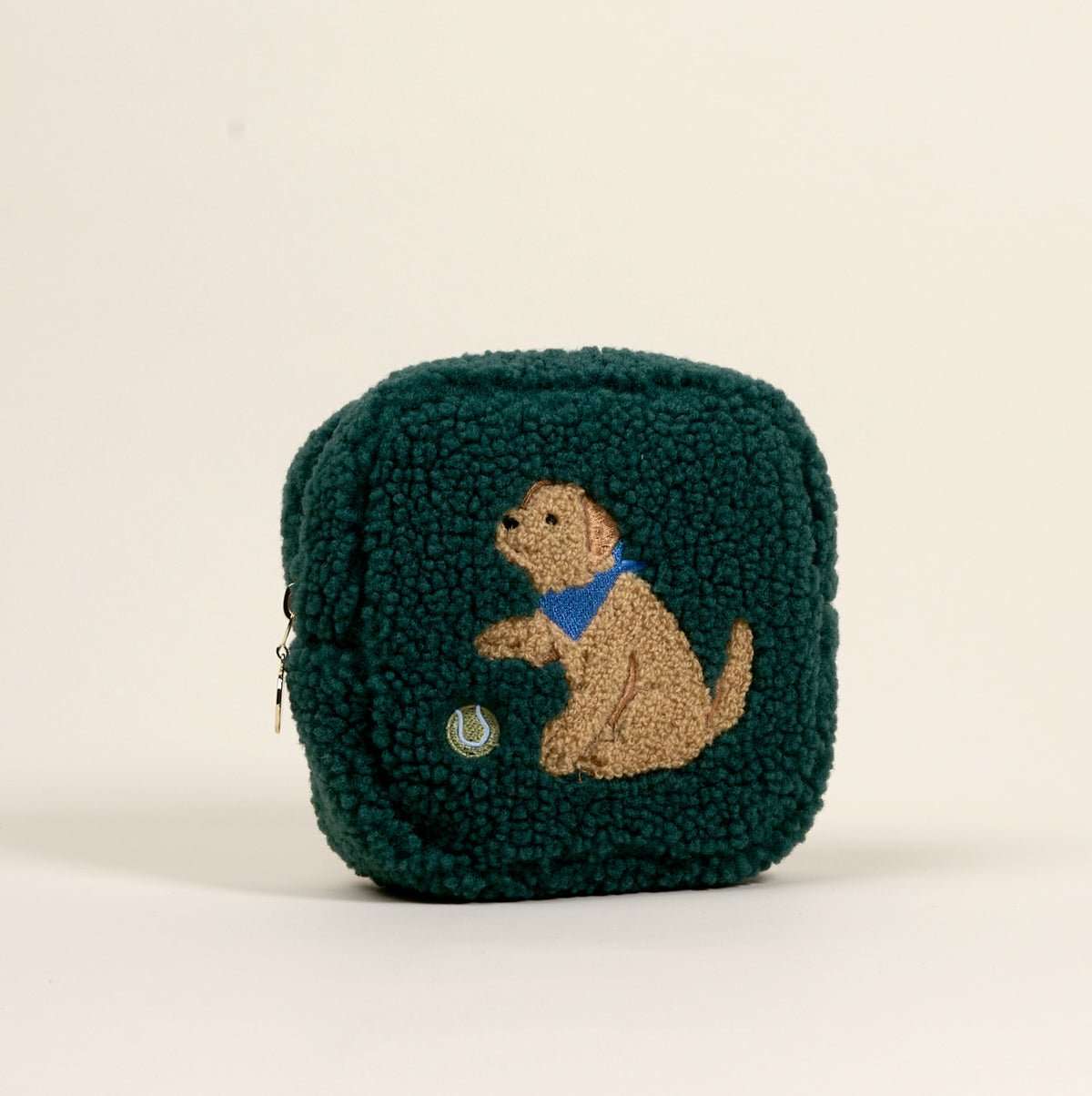 Teddy Pouch - Square Puppy Playtime