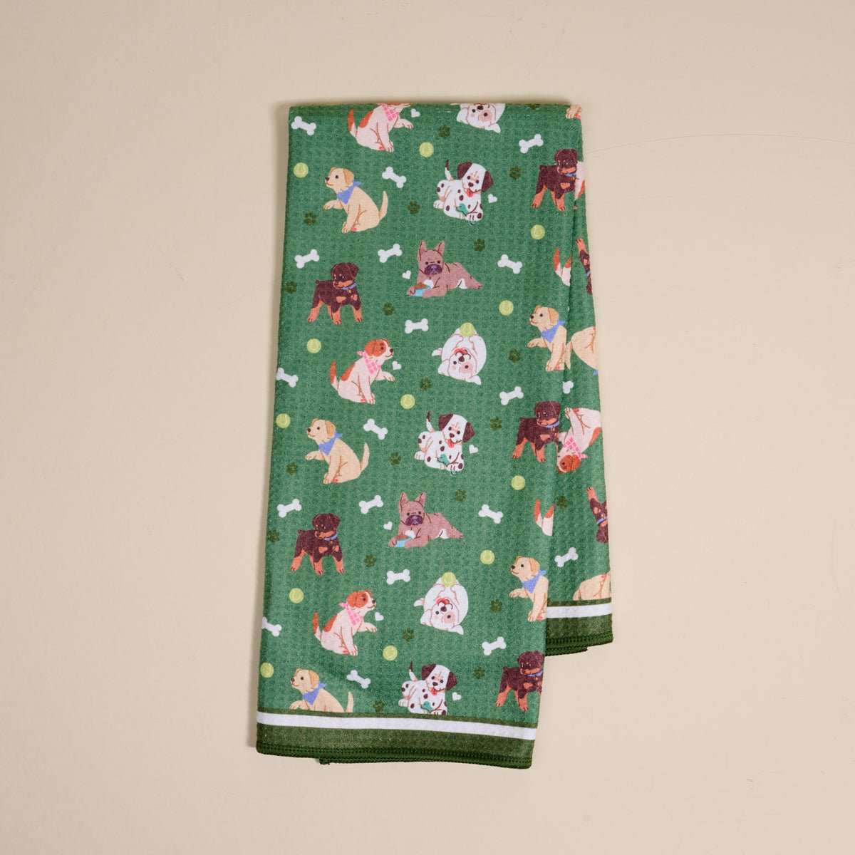 Waffle Tea Towel - Dog Days