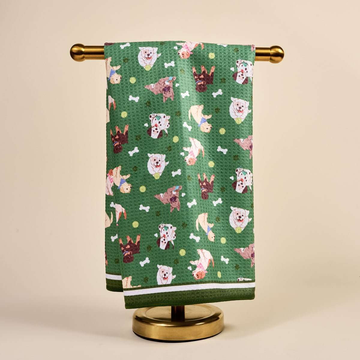 Waffle Tea Towel - Dog Days