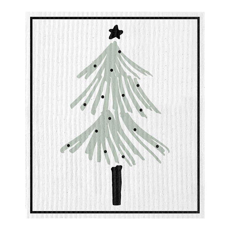 Organic Dish Cloth- Tree
