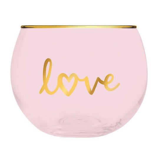 Love Roly Poly Glass