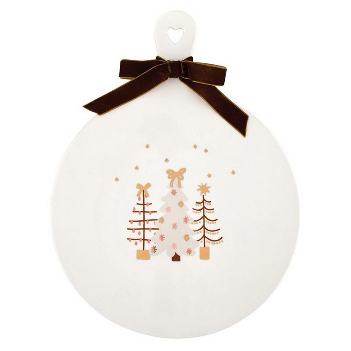 Ceramic Cheese Tray-Trees