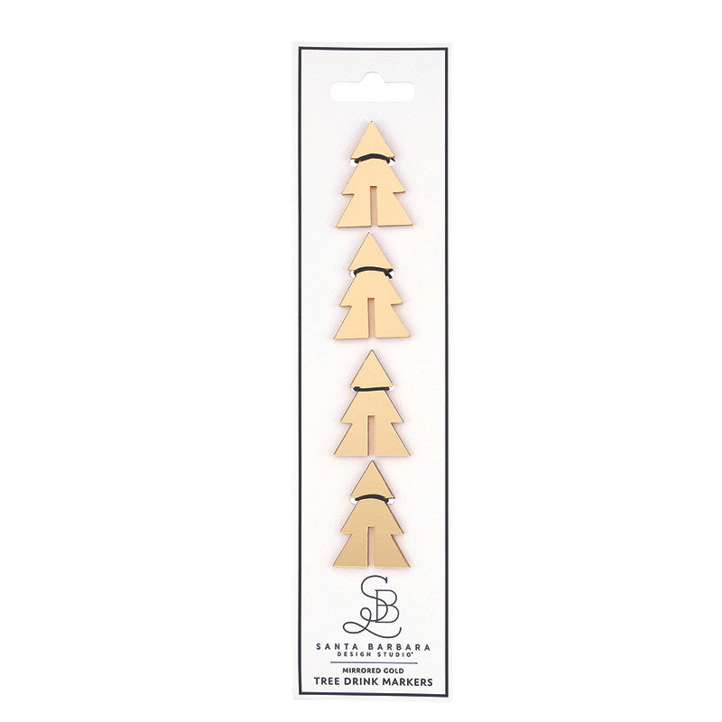 Gold Tree Drink Markers S - 4