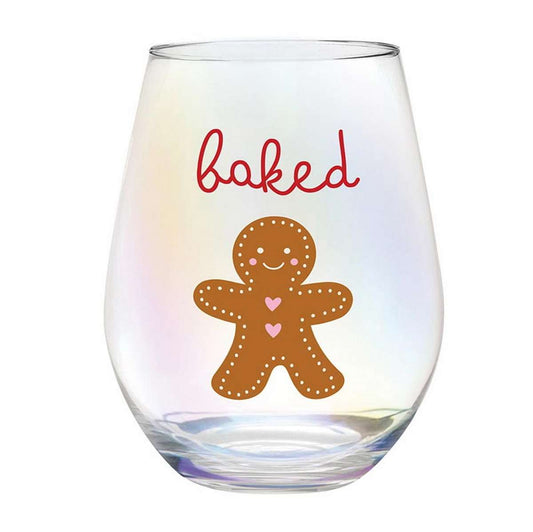 Jumbo Wine Glass - Baked