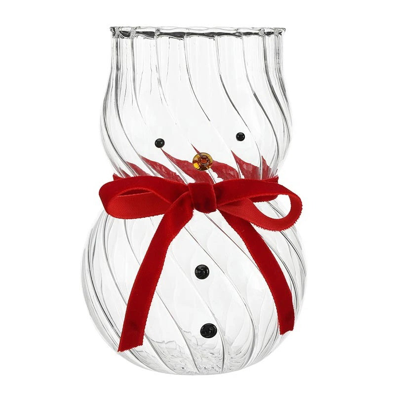 Snowman Wine Glass