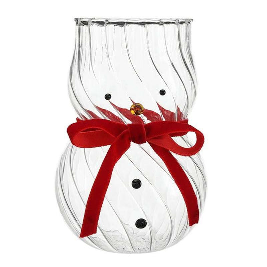 Snowman Wine Glass