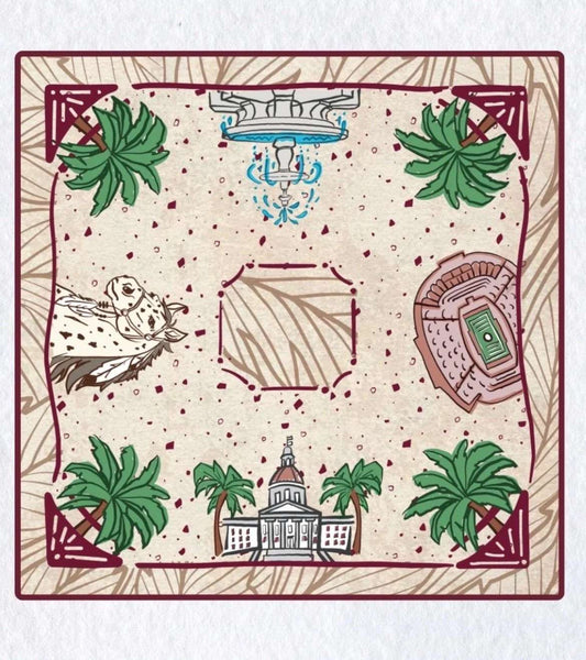 Tallahassee Mahjong Mat