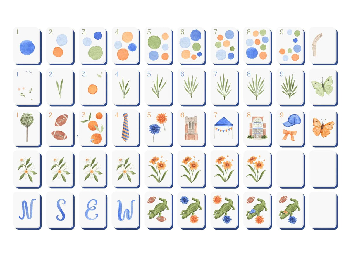 Gainesville Mahjong Tiles