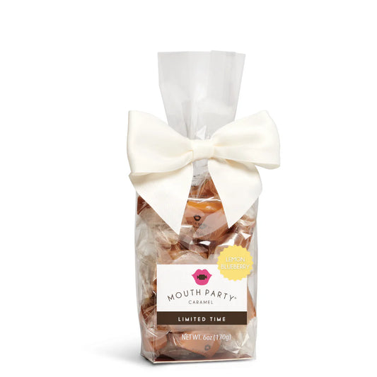 Lemon Blueberry Caramels 6oz Gift Bag