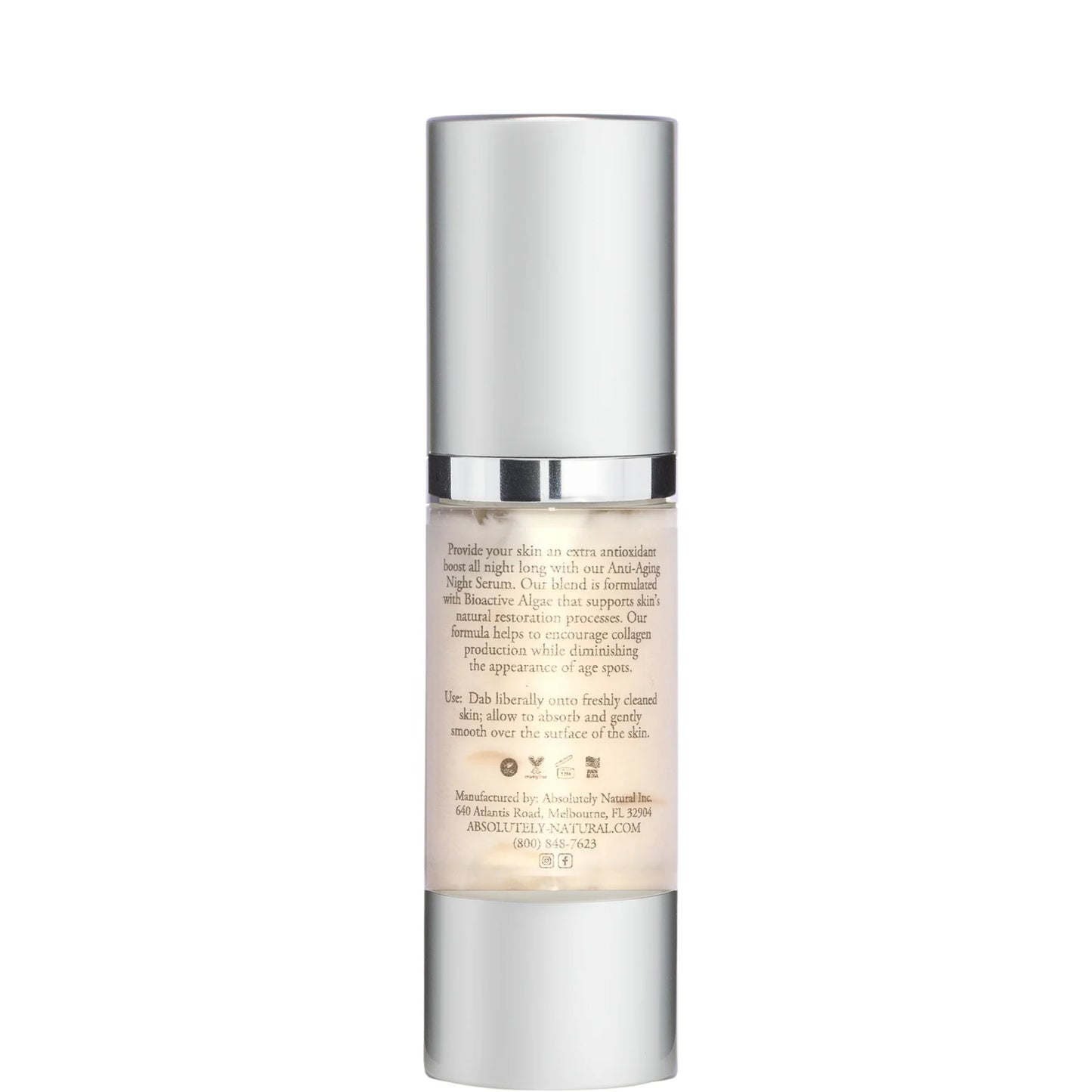 All Natural Anti-Aging Night Serum Treatment