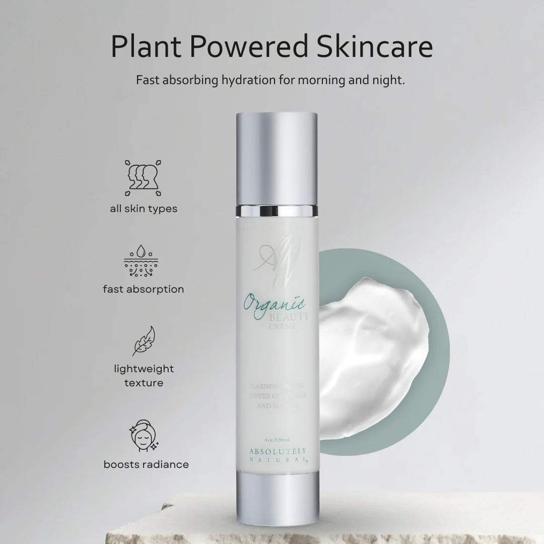 All Natural Organic Beauty Creme 4 oz