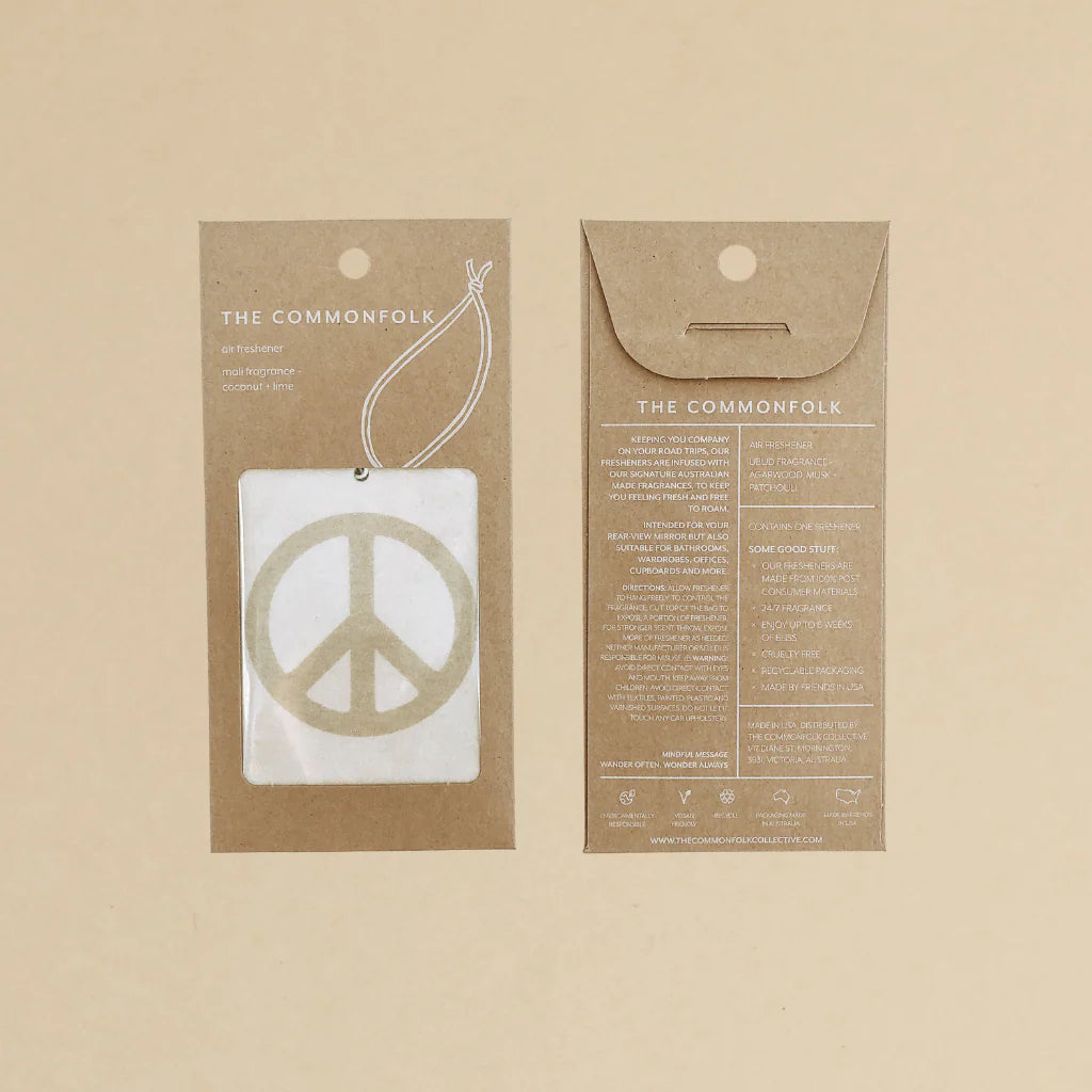 Peace Sign Air Freshener