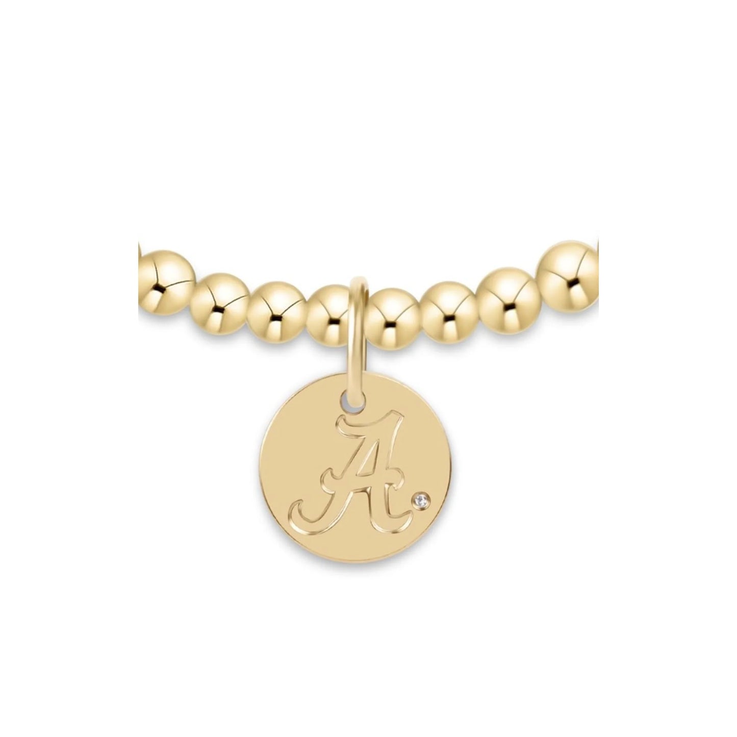 eCOLLEGIATE Classic Gold 3mm Bracelet