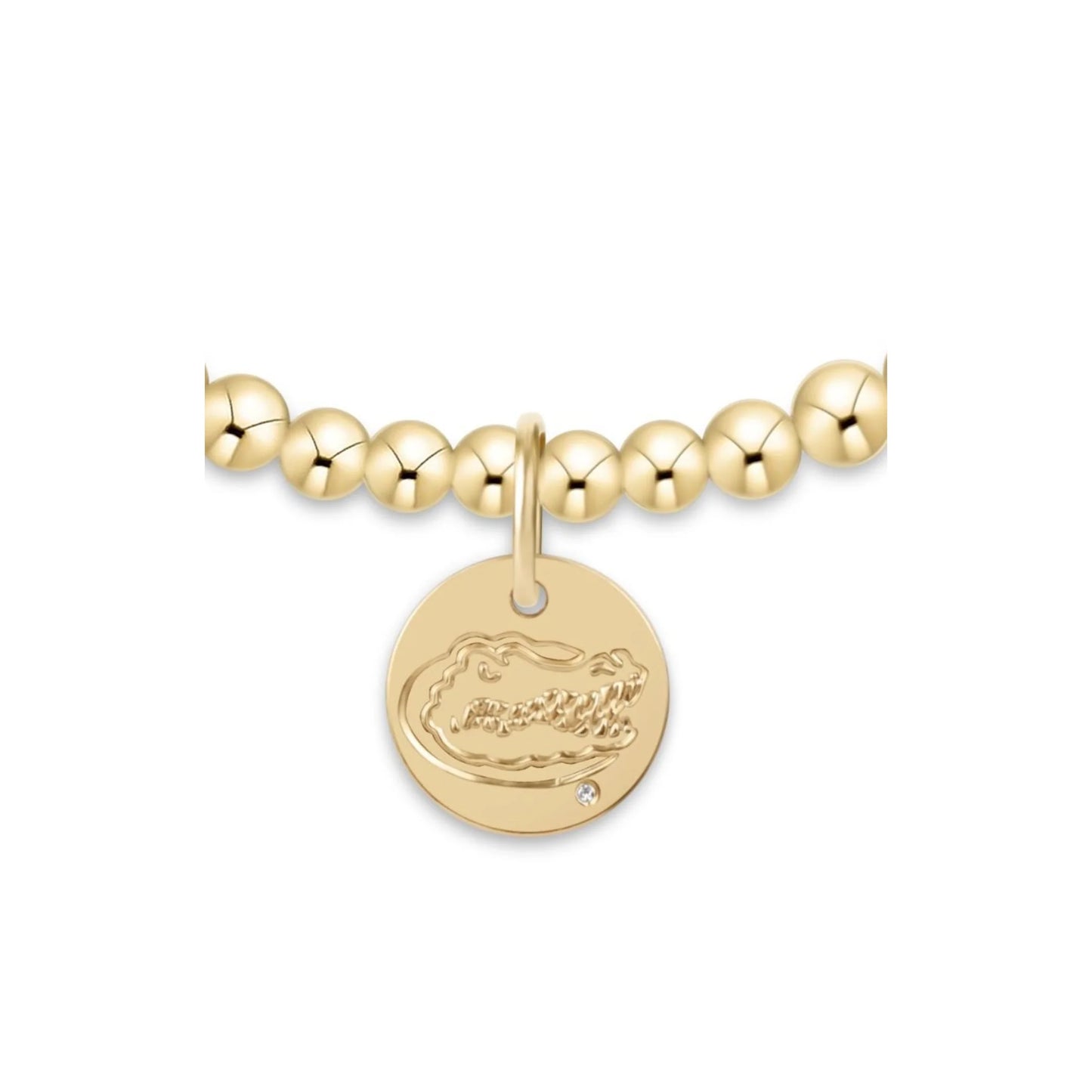 eCOLLEGIATE Classic Gold 3mm Bracelet