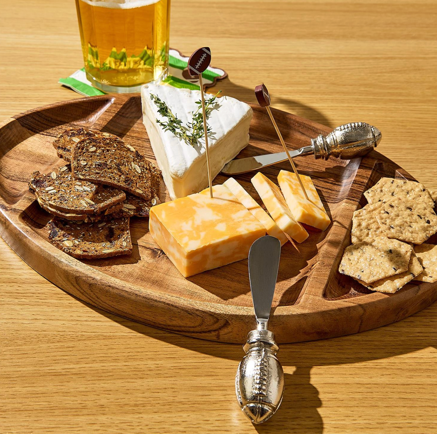 Football Double-Sided Serving Board