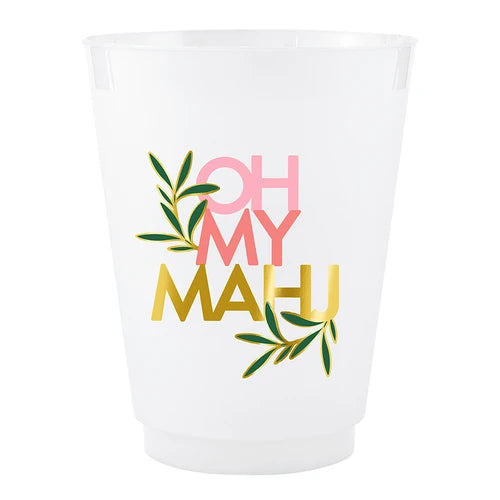Oh My Mahj Frost Cups - Set of 8