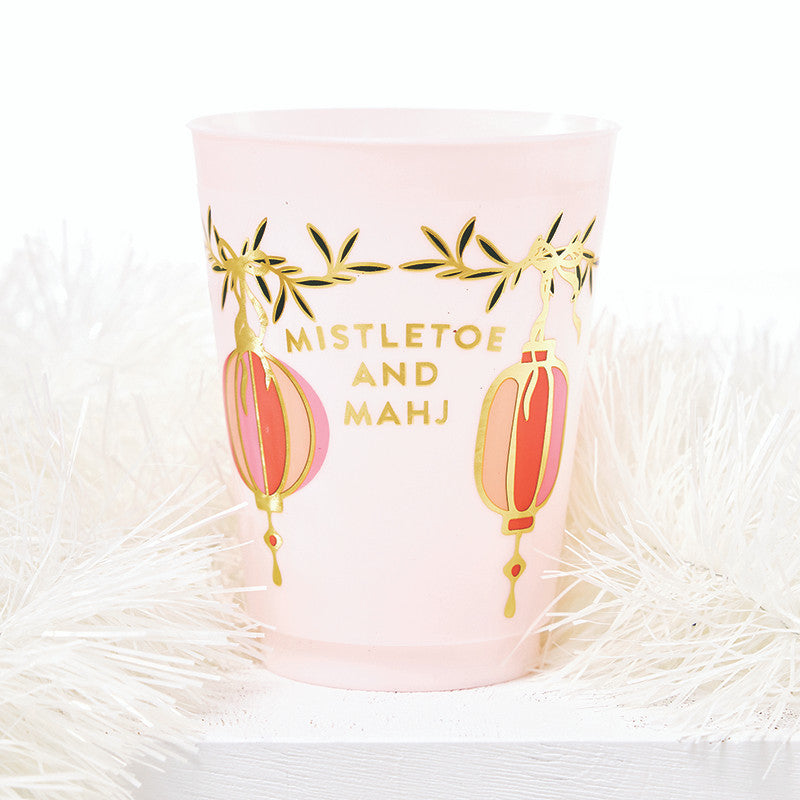 Frost Cup-Mistletoe and Mahj