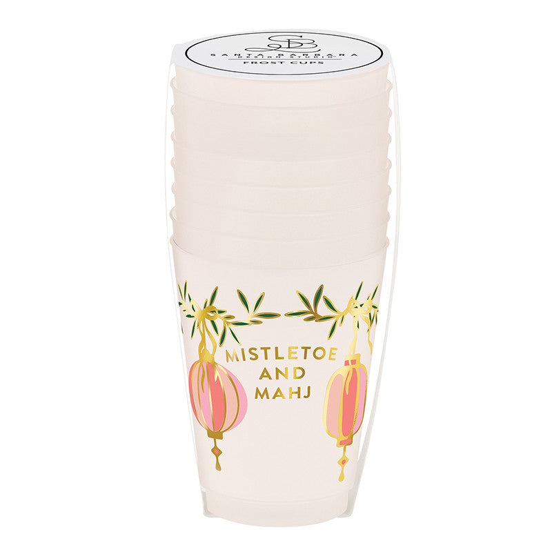 Frost Cup-Mistletoe and Mahj
