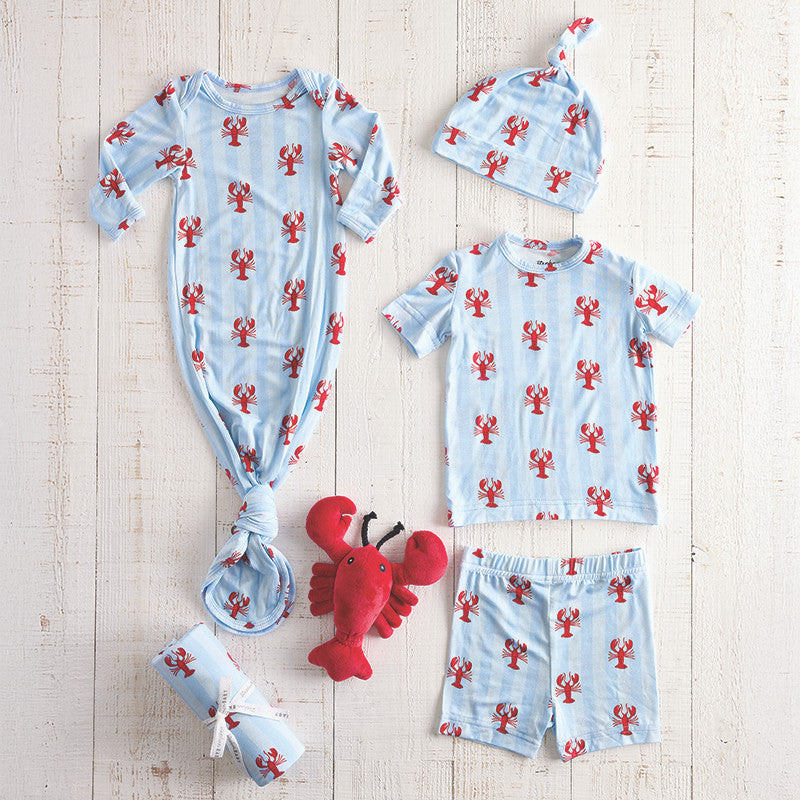 Knotted lobster gown 0-3 months