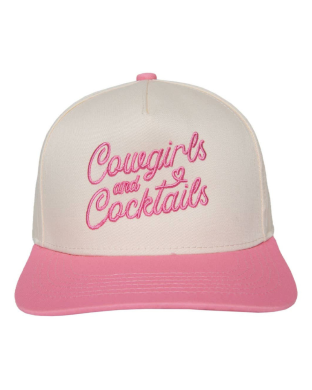 Cowgirls and Cocktails Two-Toned Vintage Hat