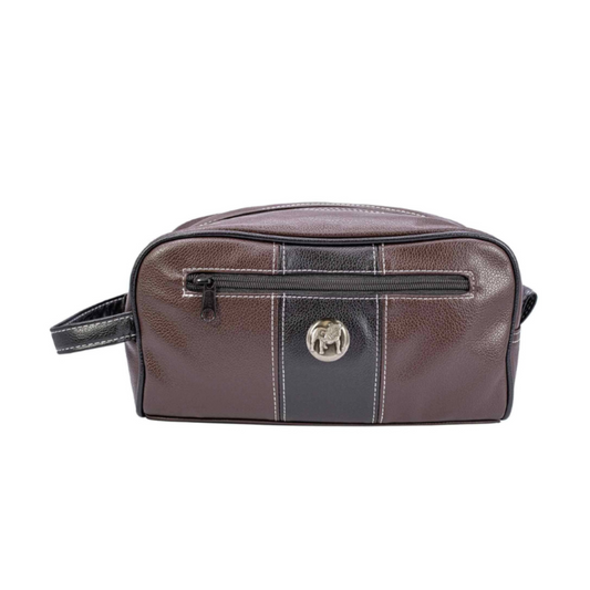 Georgia Bulldogs Men's Toiletry Dopp Bag Brown