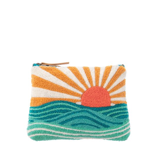 Embroidered Carry All Sun Pouch