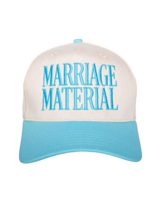 Marriage Material Two-Toned Trucker Hat