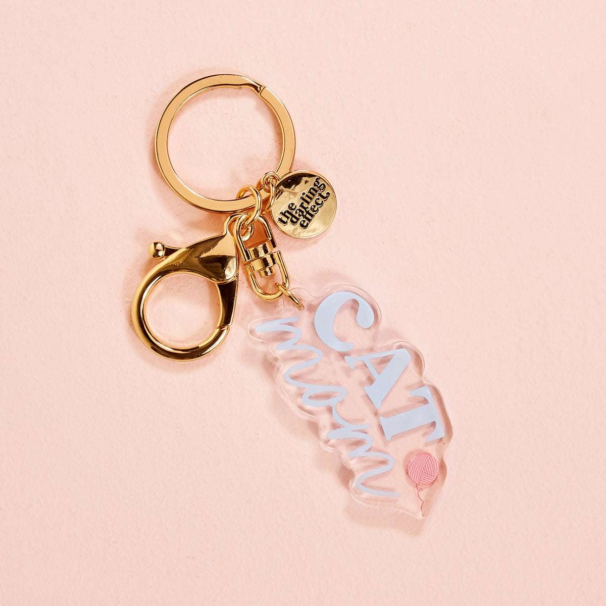 Acrylic Keychain - Cat Mom