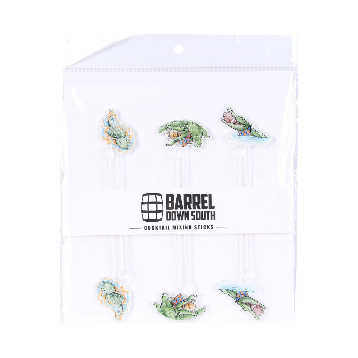 Alligators Cocktail Stirrers