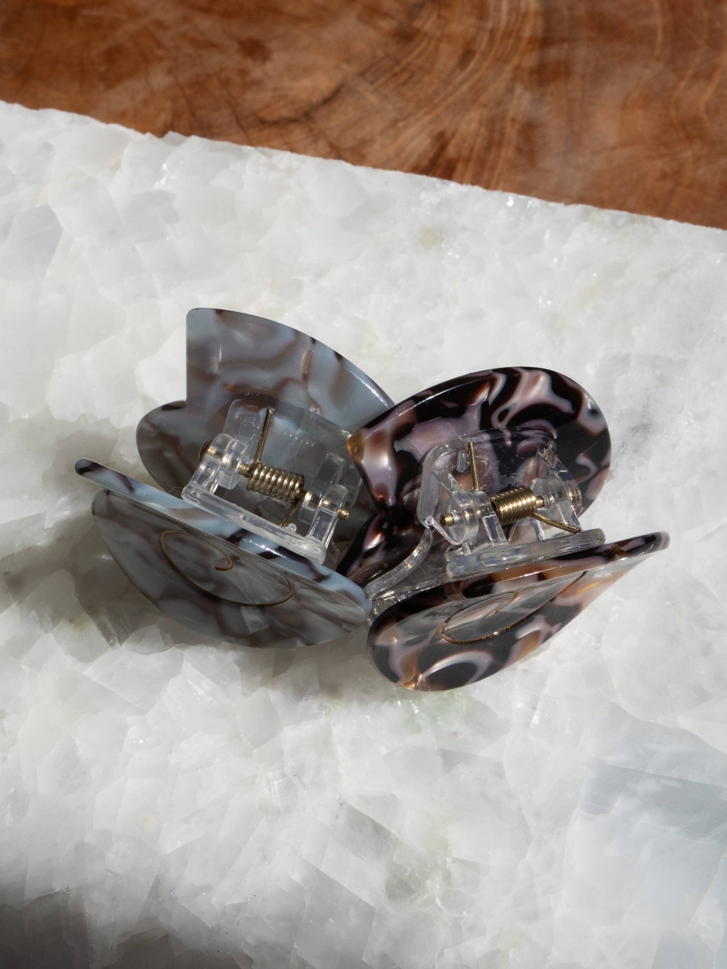 Spiral Sea Shell Hair Clip