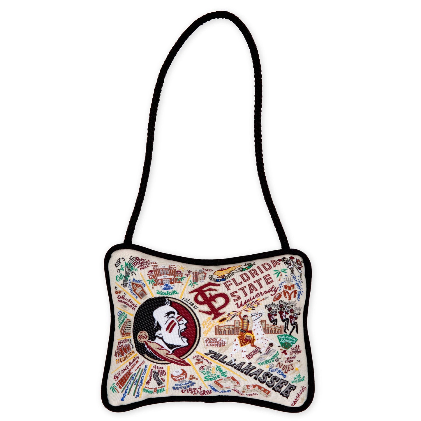 Florida State University Collegiate Mini Pillow Ornament