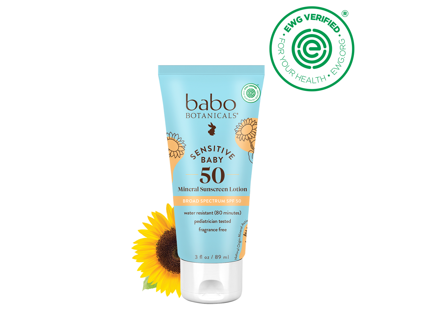 Sensitive Baby Mineral Sunscreen Lotion SPF50