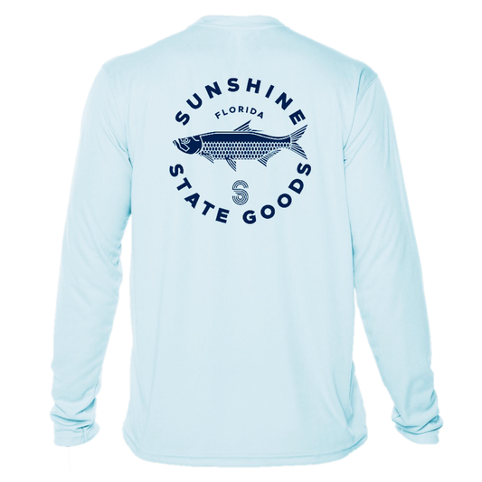 Tarpon Solar Performance Shirt - Ice Blue