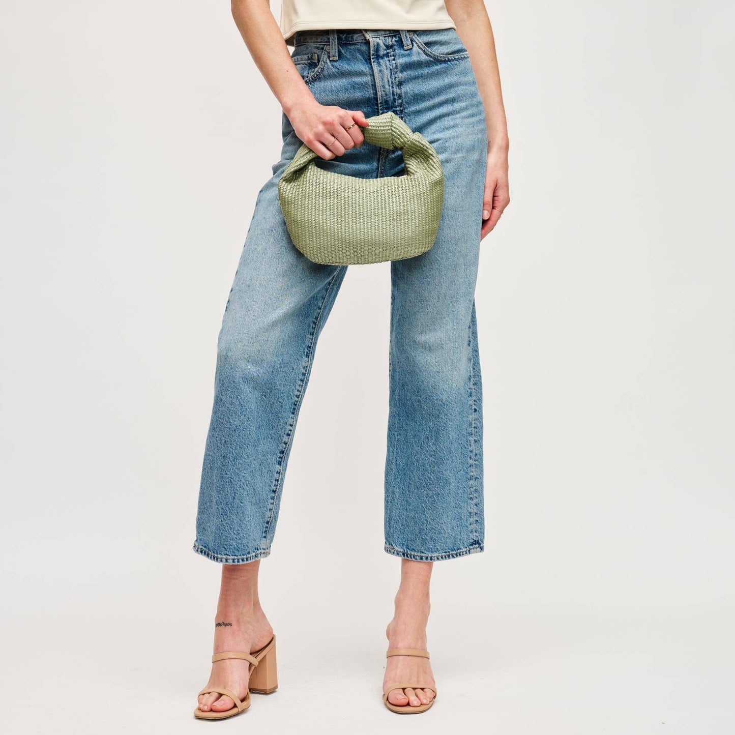 Tracy - Stripes Clutch