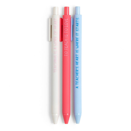 Love for Teachers Pen Set