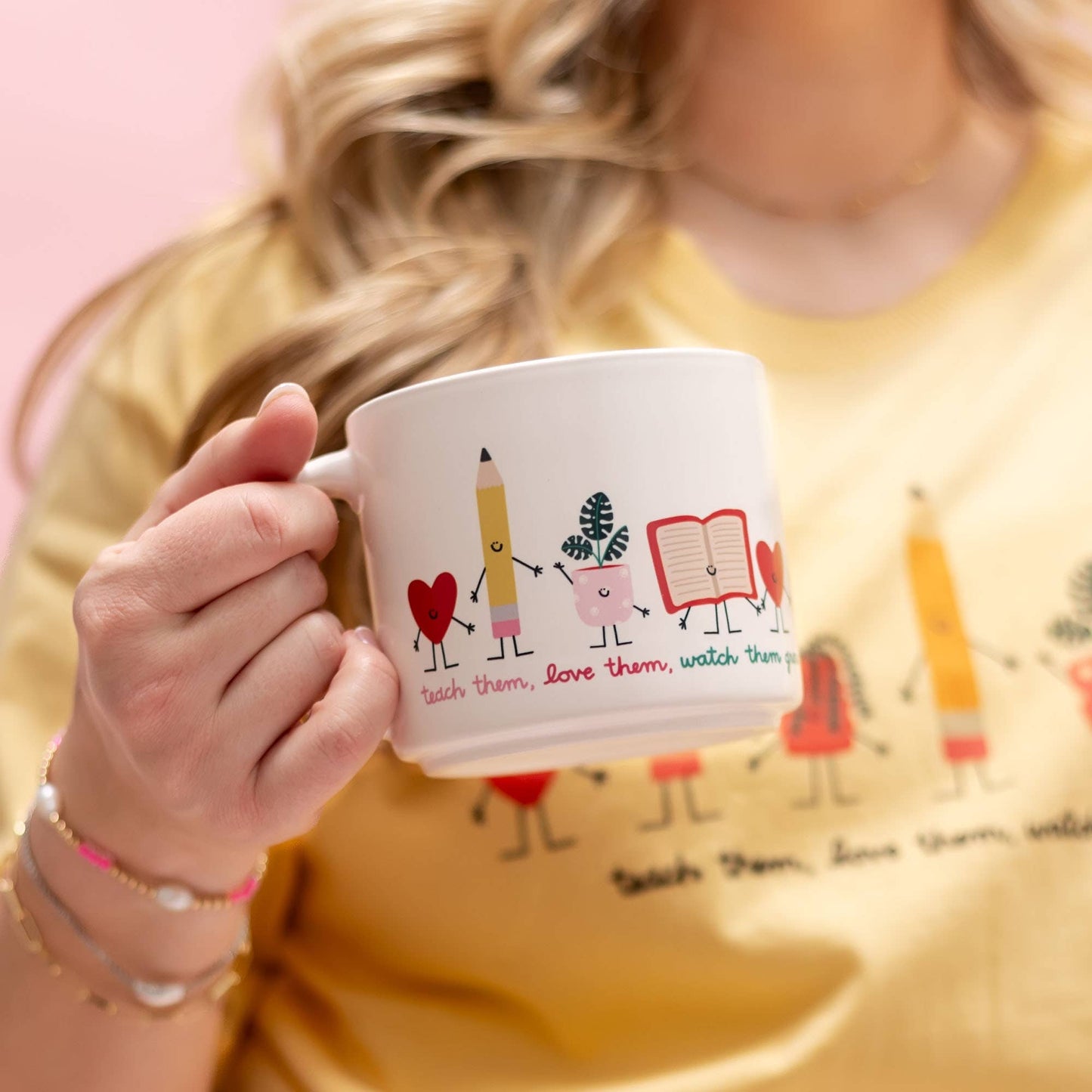 Teach Them Love Them Watch Them Grow Ceramic Mug