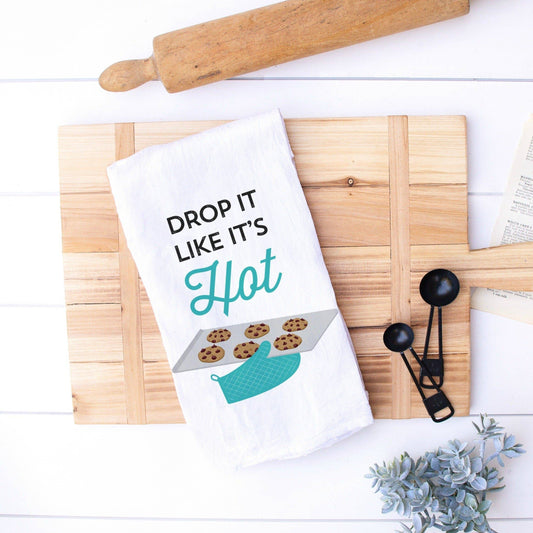 Drop It Like It's Hot Kitchen Towel